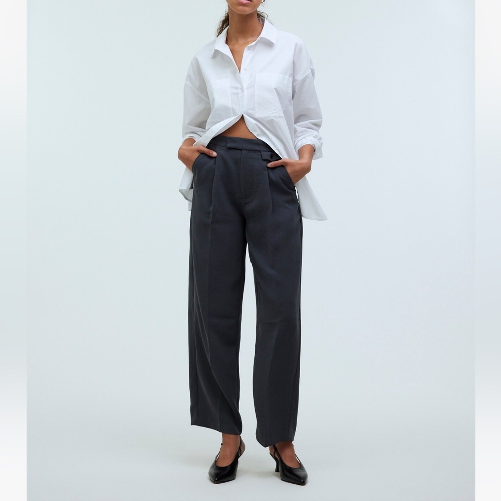 Madewell The High-Rise Rosedale Straight Pant